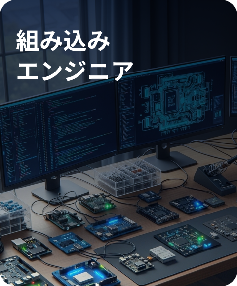 組み込みエンジニアの職種イメージ