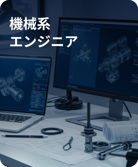 機械系エンジニアの職種イメージ