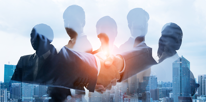 入社後のフォローやサポートを行うイメージ