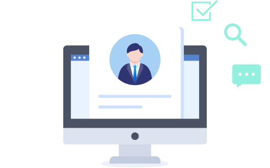 求職者プロフィールを確認するイメージ